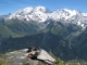 Balcon sur le Mont-Blanc et les Dômes de Miage