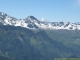 Col d'Enclave, Mont Tondu à gauche, et Mont Pourri enneigé au fond