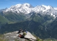 Balcon sur le Mont-Blanc et les Dômes de Miage