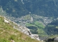 Les Contamines en contrebas