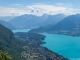 Lac d\'Annecy et Roc des Boeufs sur la droite (24 juin 2018)