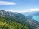 Mont Veyrier, avec la Tournette en arrière plan et le Lac d\'Annecy (24 juin 2018)