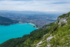 Vue sur Annecy (24 juin 2018)