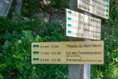 Redescente au Pré Vernet depuis le Mont Baron en passant par le Creux du Loup (24 juin 2018)
