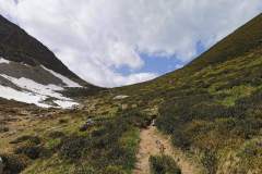 Arrivée au col de Tricot (4 juin 2022)