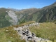 Vue sur le Col de Balme au loin (11 septembre 2010)