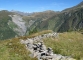 Vue sur le Col de Balme au loin (11 septembre 2010)