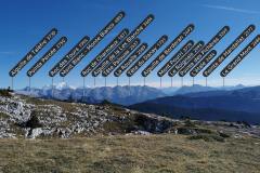 Panorama depuis le sommet (16 octobre 2022)