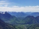 L'on peut apercevoir le Lac d'Annecy (9 mai 2021)