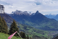 Vue depuis le Chalet Chappuis (9 mai 2021)