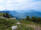 Vue sur les Dents de Lanfon et la Tournette au loin (23 juillet 2013)