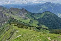 Lac de Damoz des Moulins en contrebas (6 juin 2022)