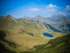 Lac du Roy avec : la Pointe du Haut Fleury, la Haute Pointe, la Pointe de Chalune et le Roc d'Enfer