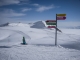 Départ des pistes à l'arrivée du télésiège de la Pizolhütte (2223 m).