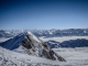 Vue sur les sommets des Grisons.