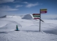 Départ des pistes à l'arrivée du télésiège de la Pizolhütte (2223 m).