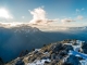 Vue sur la Montagne de Sous-Dine, la Roche Parnal et la Pointe de Sur Cou (6 décembre 2015)