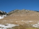 Vue sur le sommet depuis le parking (6 février 2011)