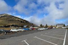 Parking de Solaison (27 décembre 2022)
