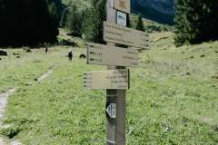 Virer à gauche vers le Refuge des Tinderets (31 août 2025)