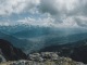 Vue sur le Massif du Mont-Blanc depuis la Pointe des Arbennes (21 juillet 2019)