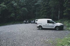 Départ au parking de La Lanche (21 juillet 2019)