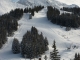 Vue sur les pistes de ski alpin (15 décembre 2018)