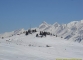 Combes des Aravis avec la Pointe Percée au fond (11 décembre 2007)