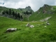 Vue sur le Col de Vésinaz et la Pointe de Chavasse (26 juin 2016)