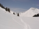 Sentier du col de la Ramaz (23 mars 2006)