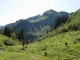 Sentier dans l'alpage d'Aufferand