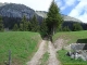 Bon sentier marqué aux Nants