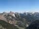 Panorama sur les Cornettes de Bise, la Pointe d'Arvouin, le Valais, et le Mont Chauffé