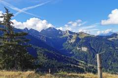 Vue durant à la montée (21 août 2022)