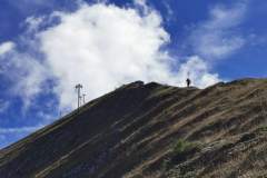 Vue sur la crête (21 août 2022)