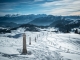 Chemin de Croix avec vue sur les Bornes et les Aravis (22 janvier 2016)