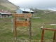 Départ du sentier au chalets d'Ajon (25 avril 2004)