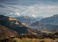 Vue sur le Massif du Mont-Blanc (7 novembre 2015)