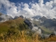 Vue sur le Col de la Case d'Oche et la Pointe de Bénevent (15 septembre 2018)