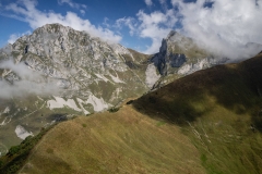 Vue sur la Dent d'Oche à gauche (15 septembre 2018)