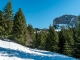 Vue sur la Roche Parnal (21 février 2016)