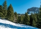 Vue sur la Roche Parnal (21 février 2016)