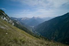 Vue sur le Mont Lachat au loin (10 septembre 2020)