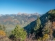 Vue sur notamment la Dent d'Oche et les Cornettes de Bise (15 octobre 2017)