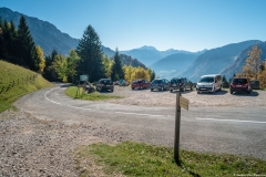 Parking de départ (15 octobre 2017)