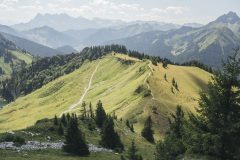 Vue sur le Col du Serpentin en contrebas (18 août 2019)