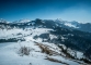 Vue sur le Roc d'Enfer, la Pointe de Chalune, la Haute Pointe et le Massif des Aravis (19 mars 2016)