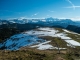 Vue sur le Haut-Giffre et la Massif du Mont-Blanc depuis le plateau (27 décembre 2015)