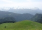 Au loin la chaîne du Mont Blanc (18 juin 2006)