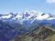 Panorama sur le massif du Mont-Blanc (29 août 2021)